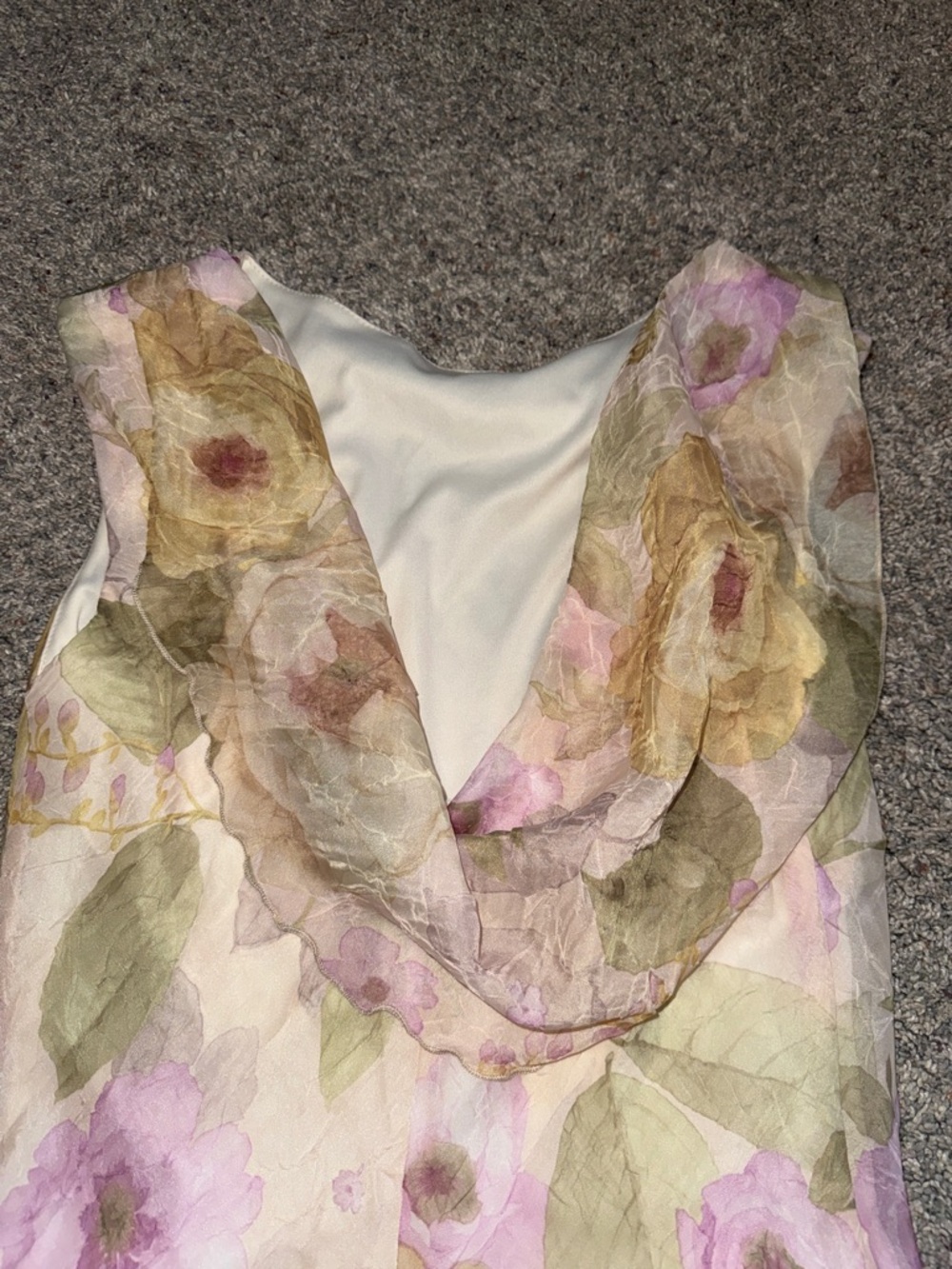 Vintage La Belle Floral Dress - Picture 4 of 6